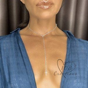 Adjustable and Elegant Dainty Cross Necklace